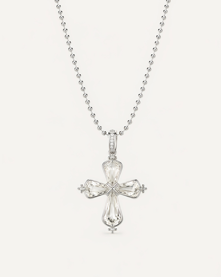 The Quiet Protection Cross Necklace