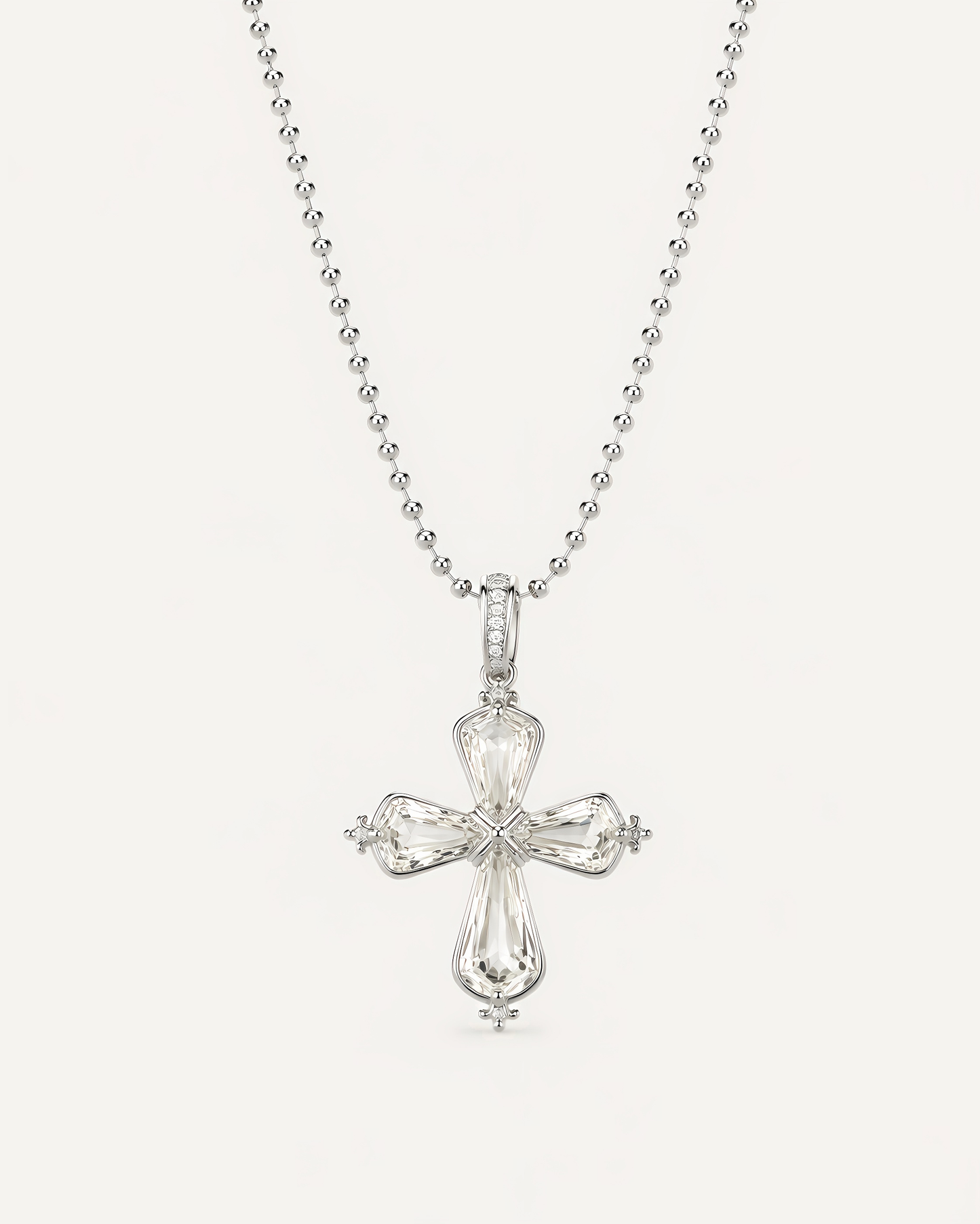 The Quiet Protection Cross Necklace