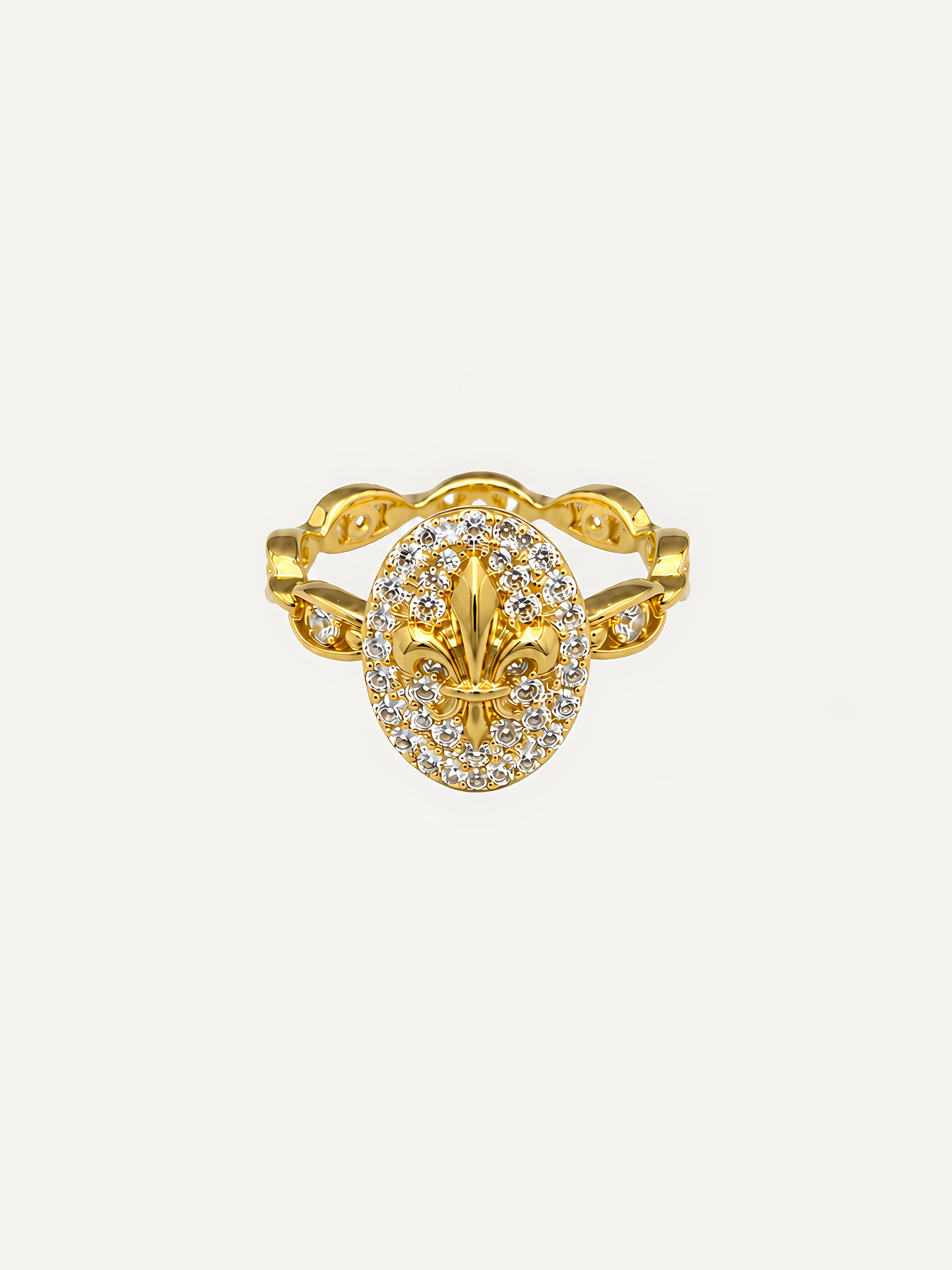The Gilded Lace Seal Ring