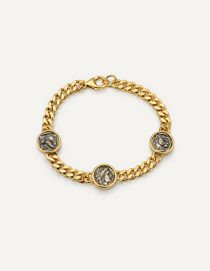 The Three Coin Bracelet