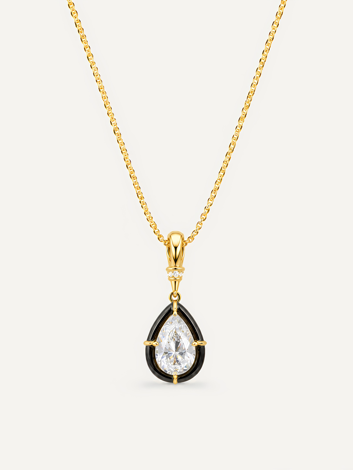 The Black Drop Keeper Necklace