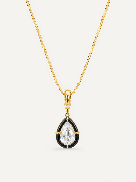 The Black Drop Keeper Necklace